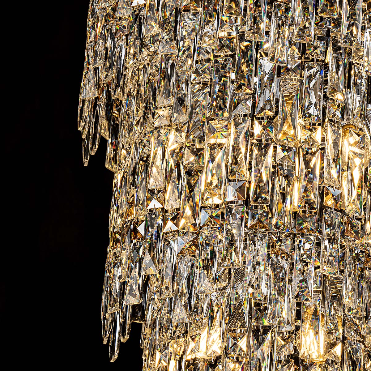 каскадная люстра modelux ml.977.47 cr