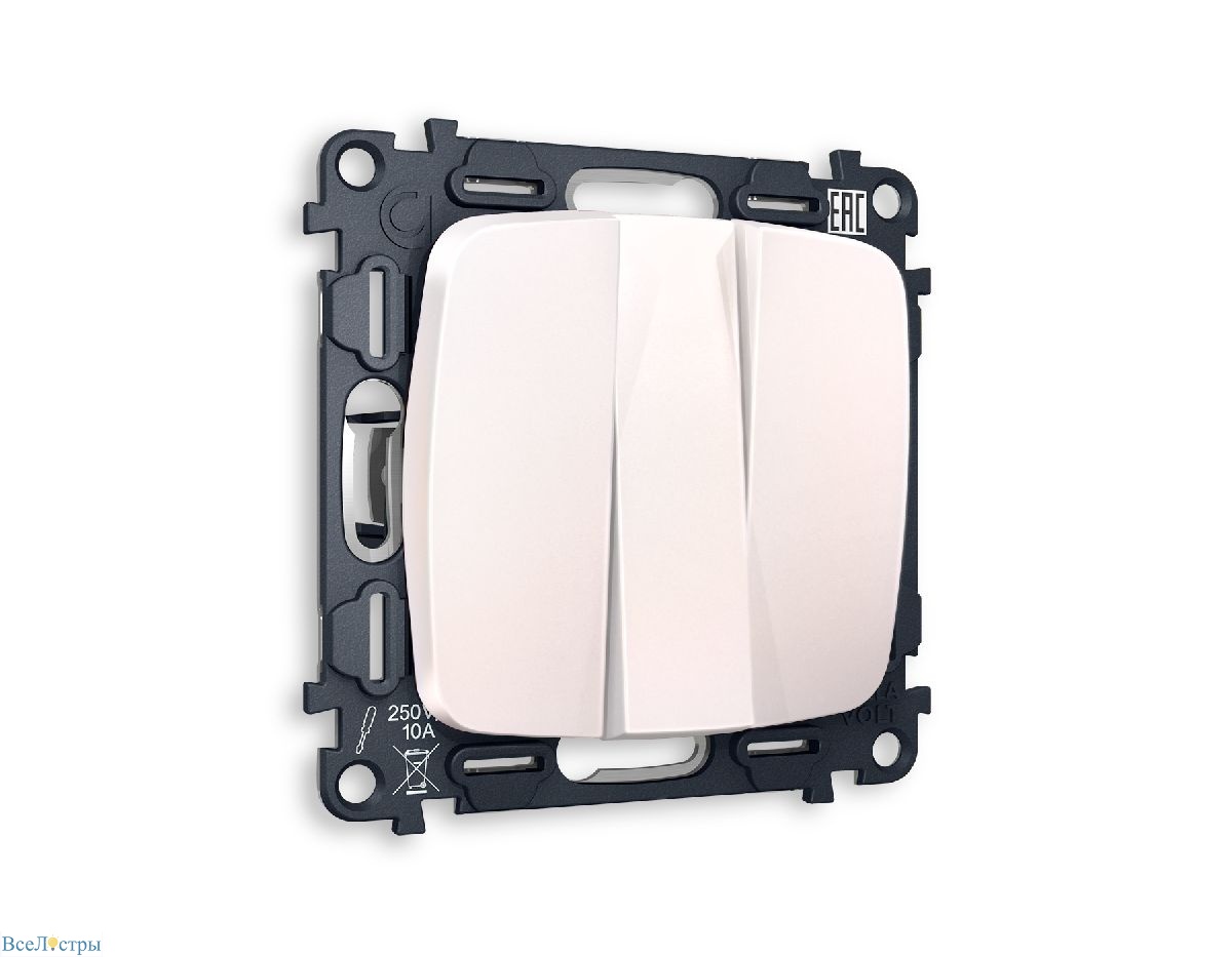 комплект механизма 3-кл выключателя ambrella volt omega mo205010