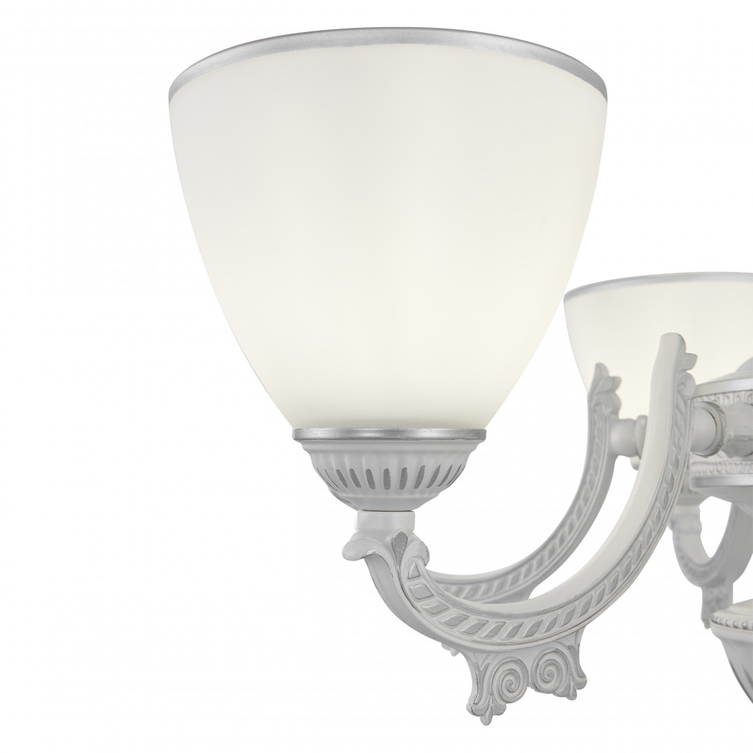 подвесная люстра arte milano 342837/6 wt+sl