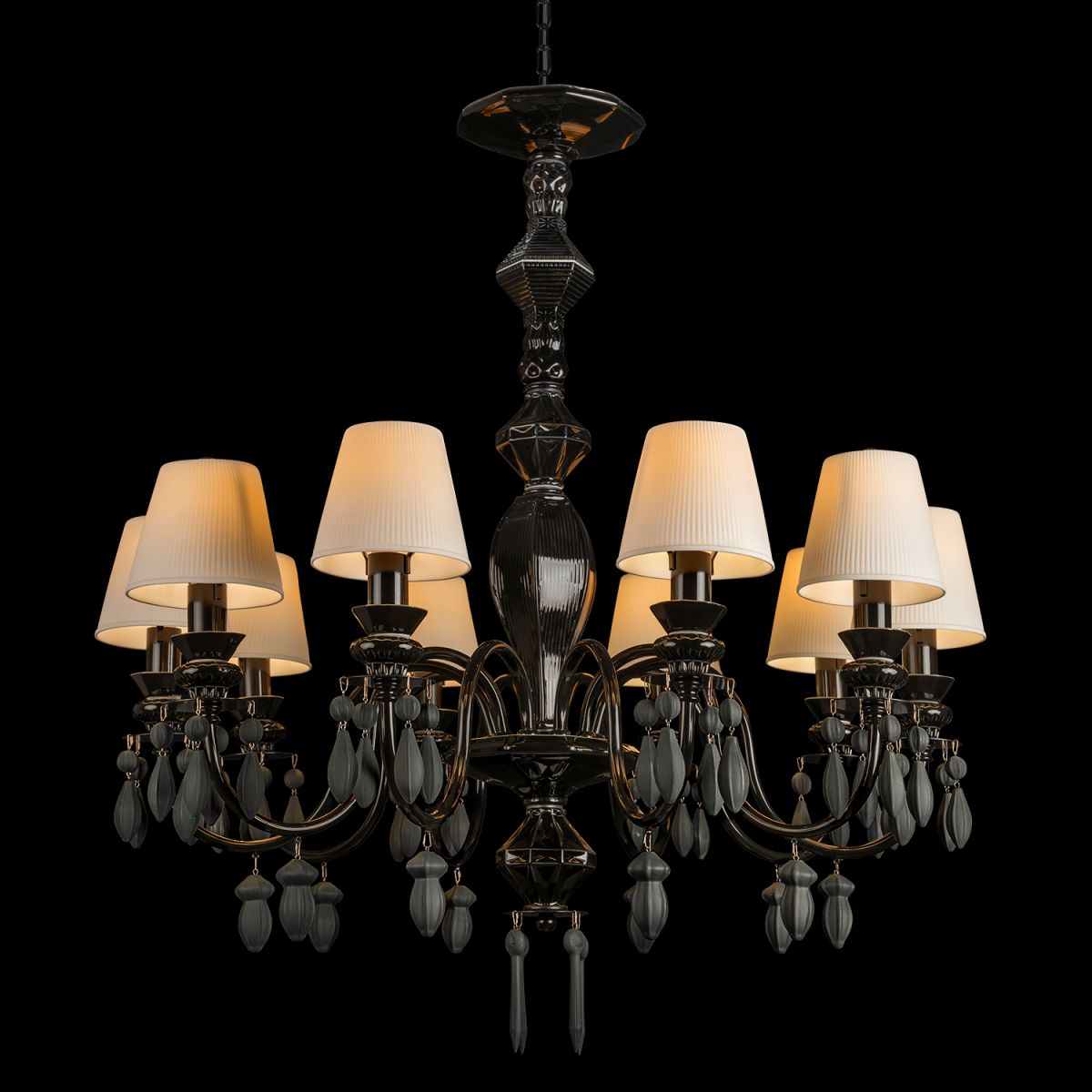 подвесная люстра loft it grace 10203/10 black