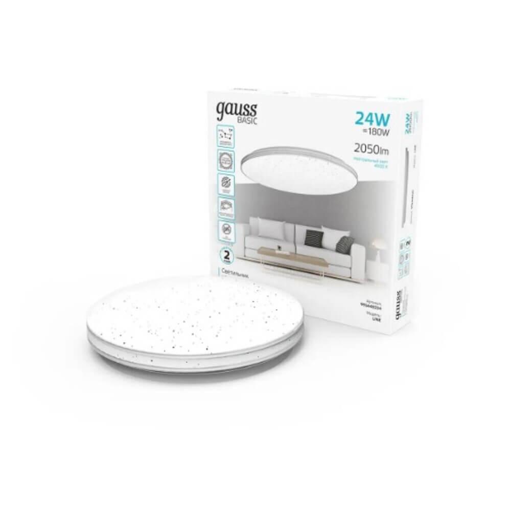 настенно-потолочный светильник gauss basic space line 995440224