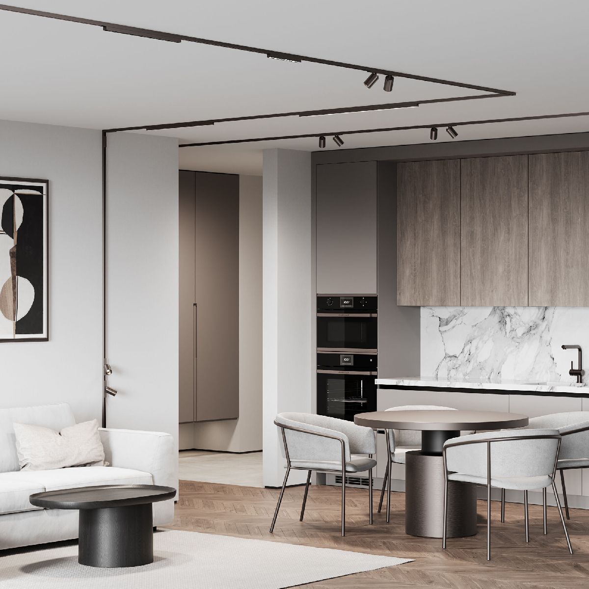 трековый магнитный светильник elektrostandard line magnetic 85529/01 4690389213717 a069714