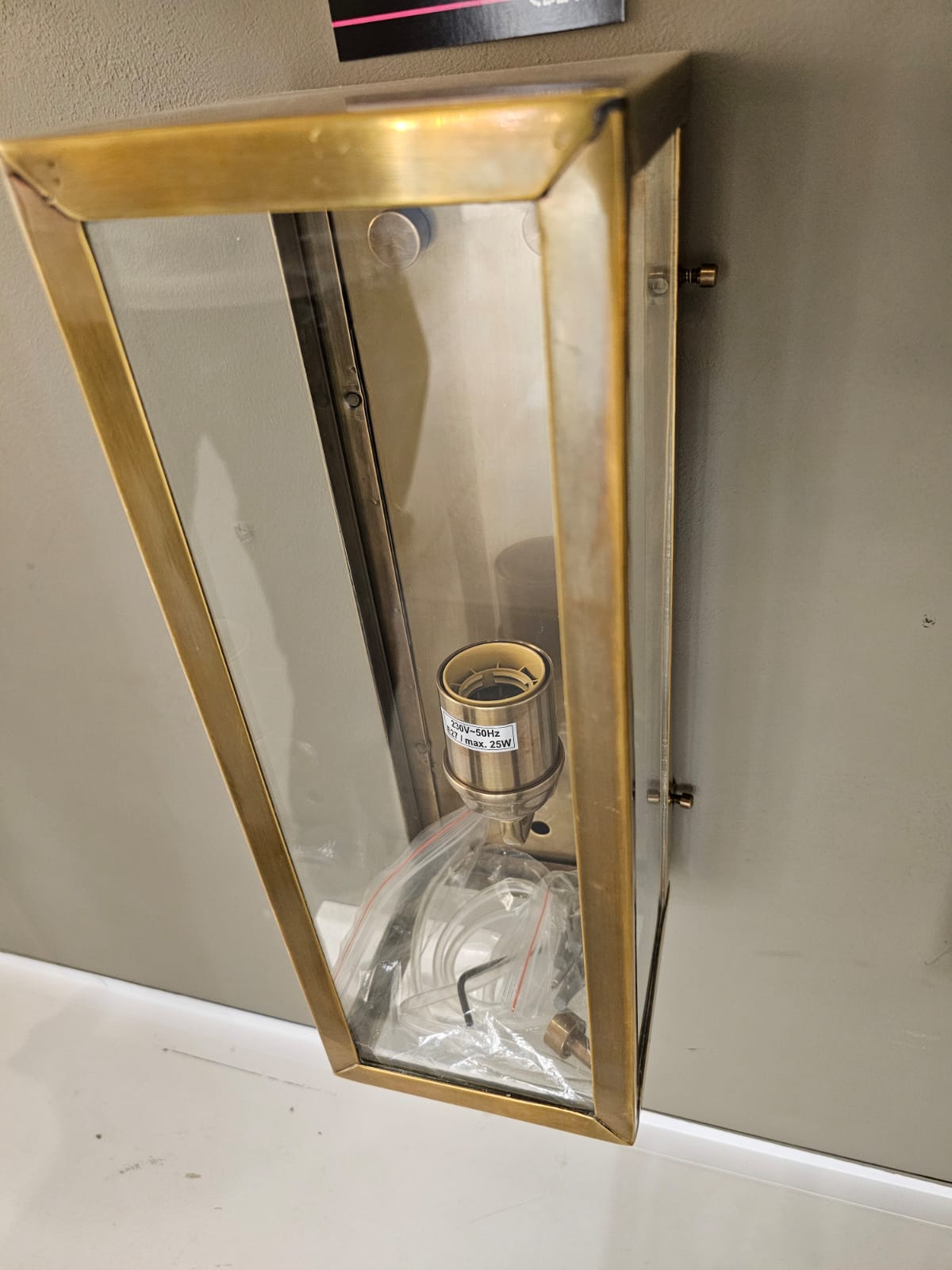 уличный настенный светильник covali wl-38004