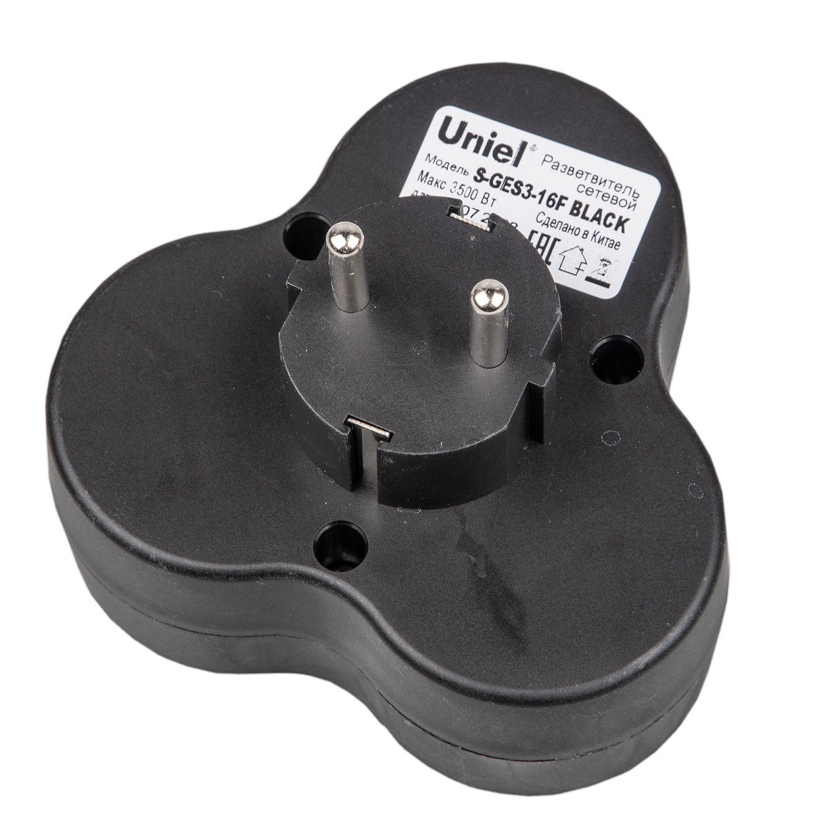 сетевой разветвитель uniel s-ges3-16f black ul-00011236