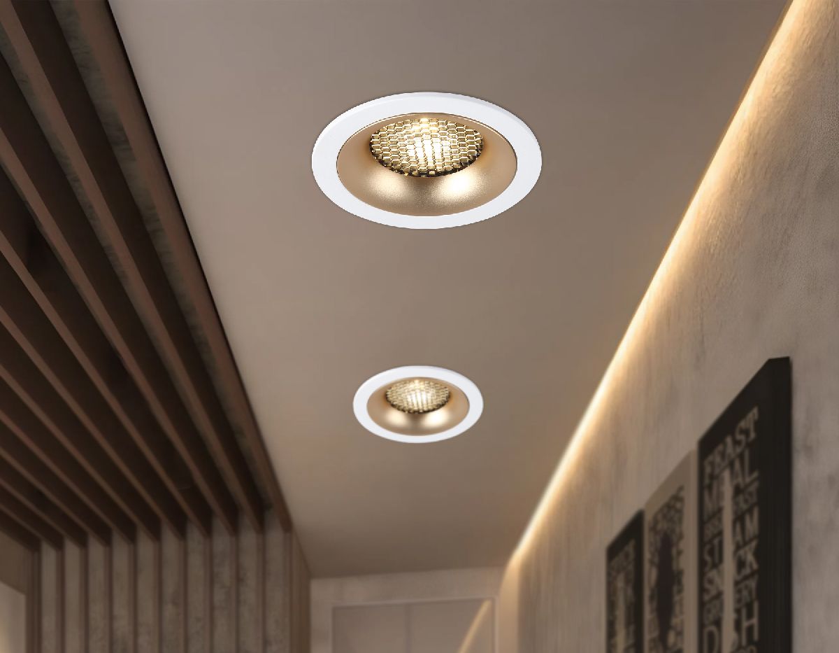 встраиваемый светильник ambrella light techno spot standard tech tn102723