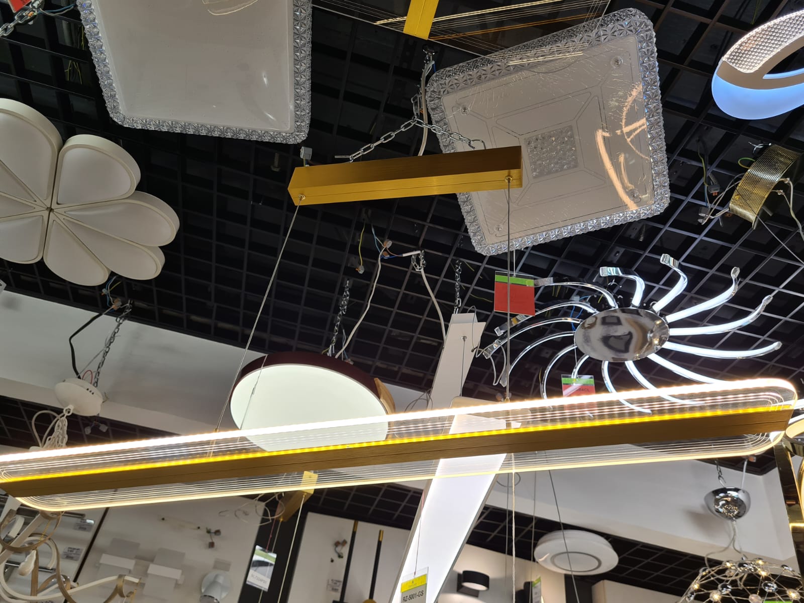 подвесной светильник vele luce futuro vl7224p01