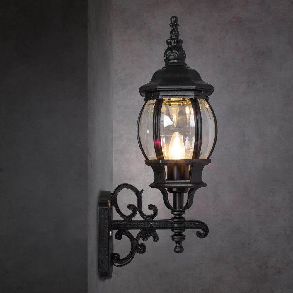уличный настенный светильник arte lamp atlanta a1041al-1bg