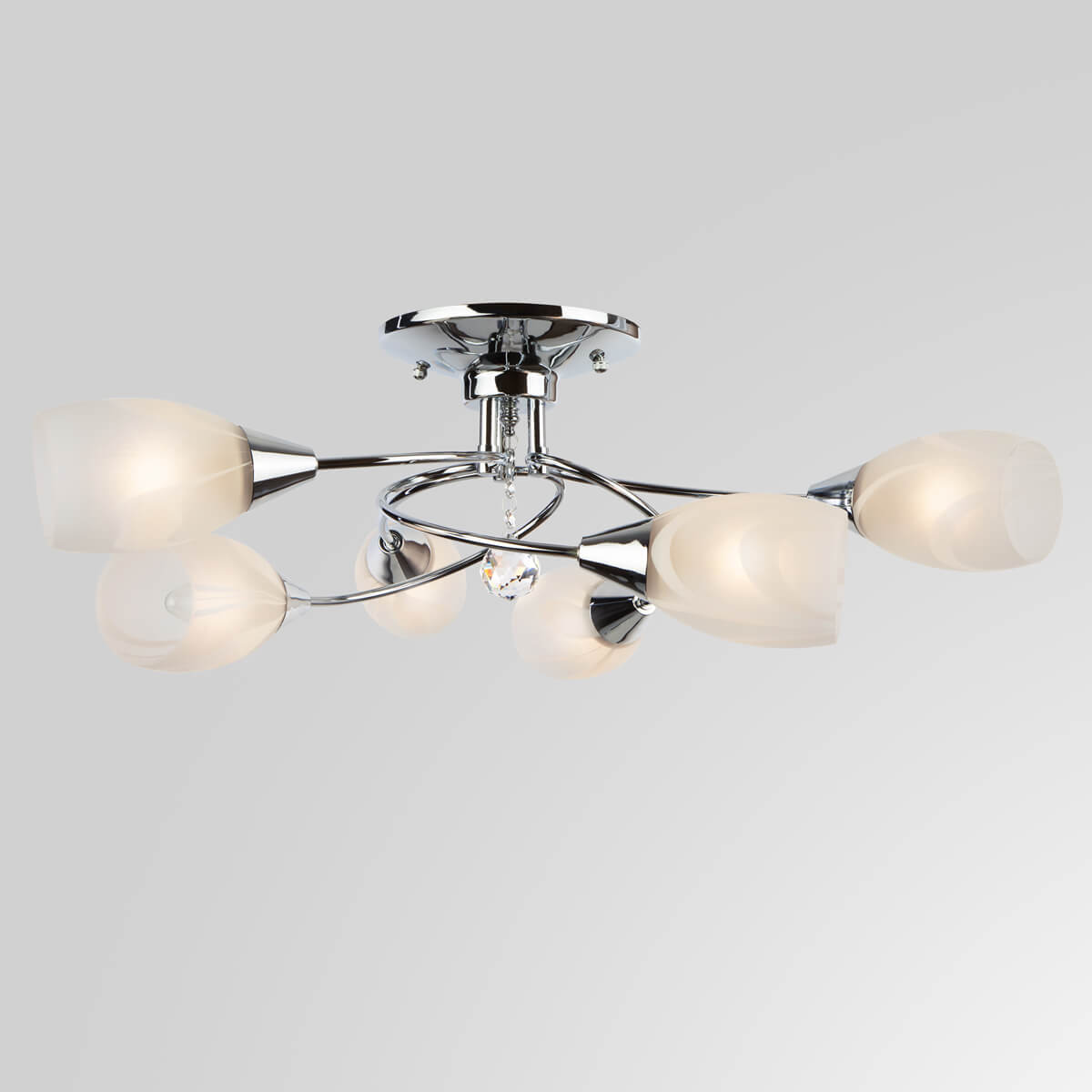 потолочная люстра eurosvet 2275/6 хром