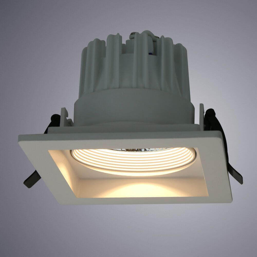встраиваемый светодиодный светильник arte lamp privato a7018pl-1wh
