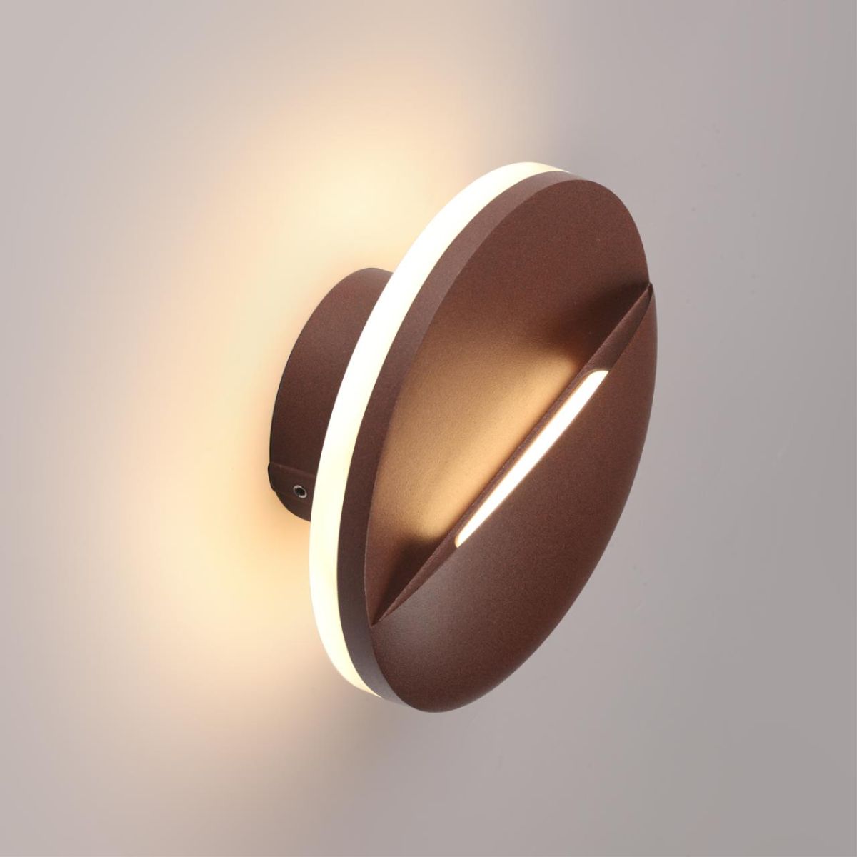 уличный настенный светильник novotech street halo 359534