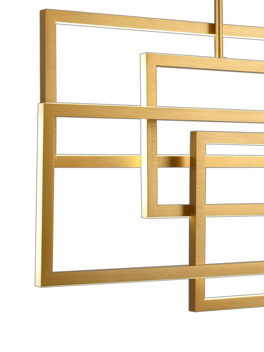 подвесной светодиодный светильник natali kovaltseva loft led lamps 81128 gold