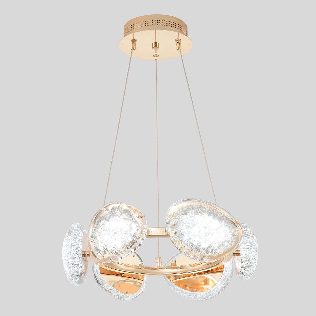 подвесная люстра crystal lux felicidad sp48w led