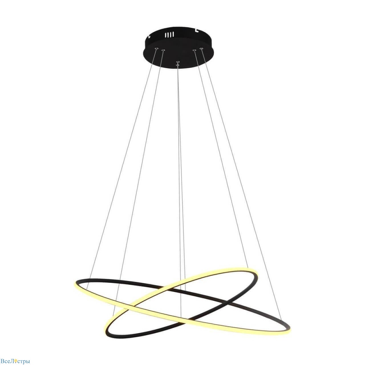подвесной светодиодный светильник arte lamp a2500sp-2bk