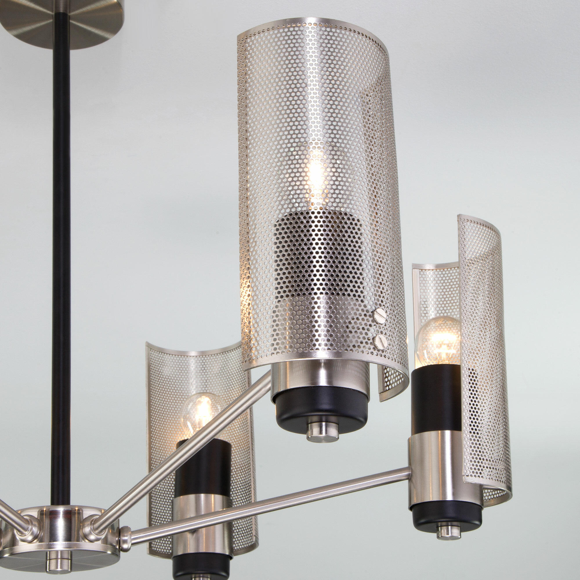 люстра на штанге eurosvet grino 70139/6 никель