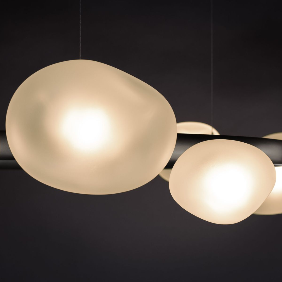 подвесная люстра delight collection matter 5055p/d910 black/white