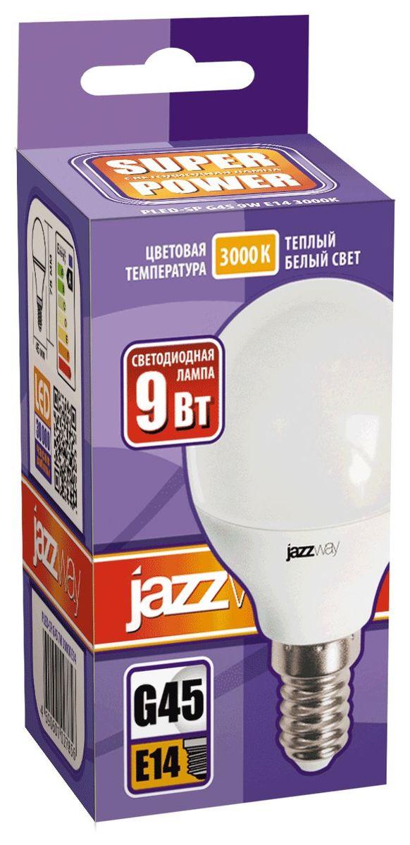 лампа светодиодная jazzway e14 9w 3000k матовая 2859570a