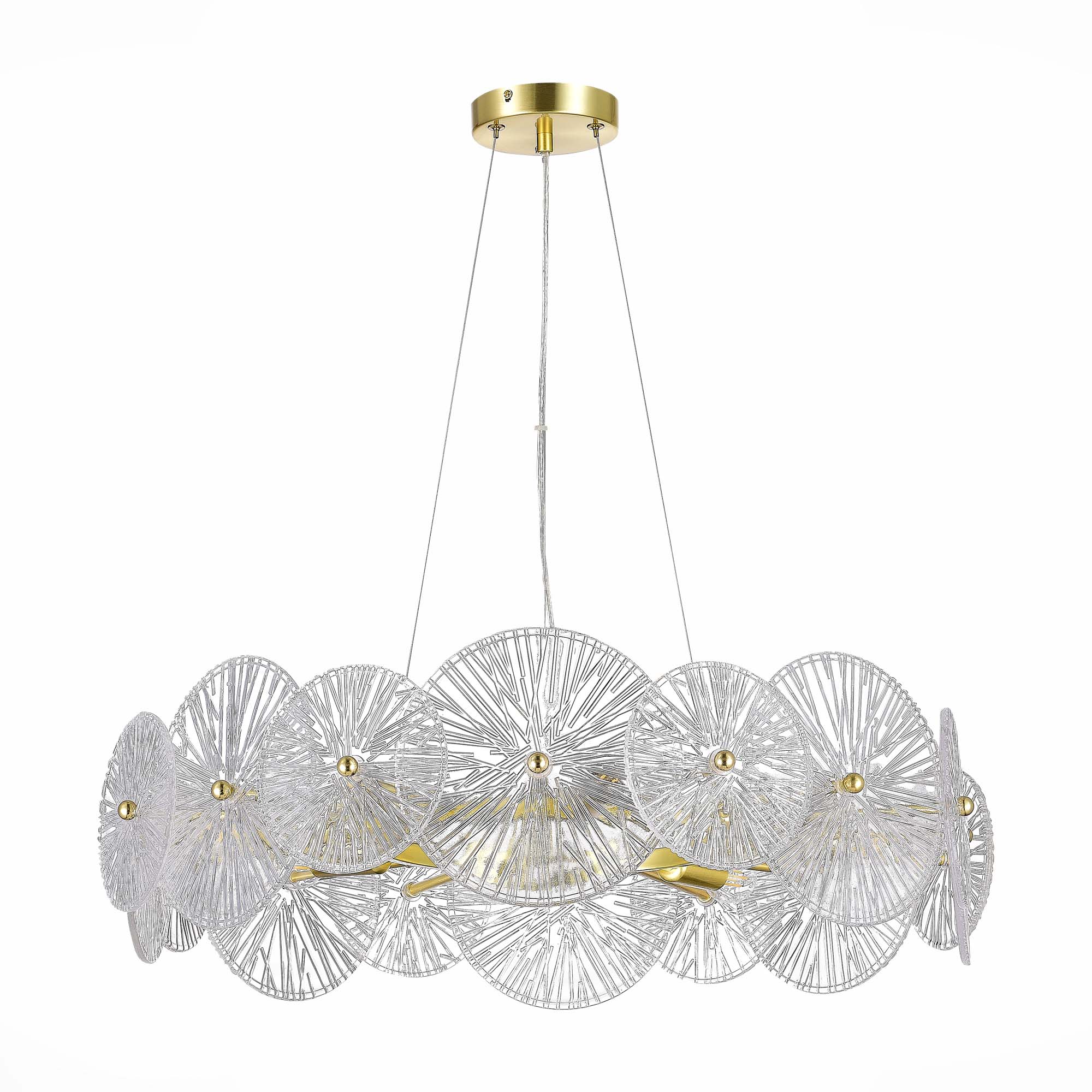 подвесная люстра st luce flero sl1657.203.08