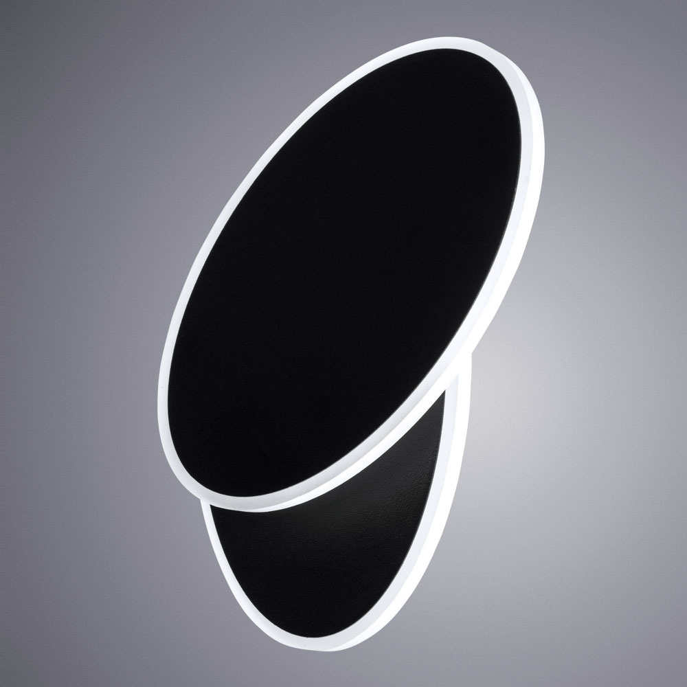 настенный светодиодный светильник arte lamp meisu a2601ap-1bk