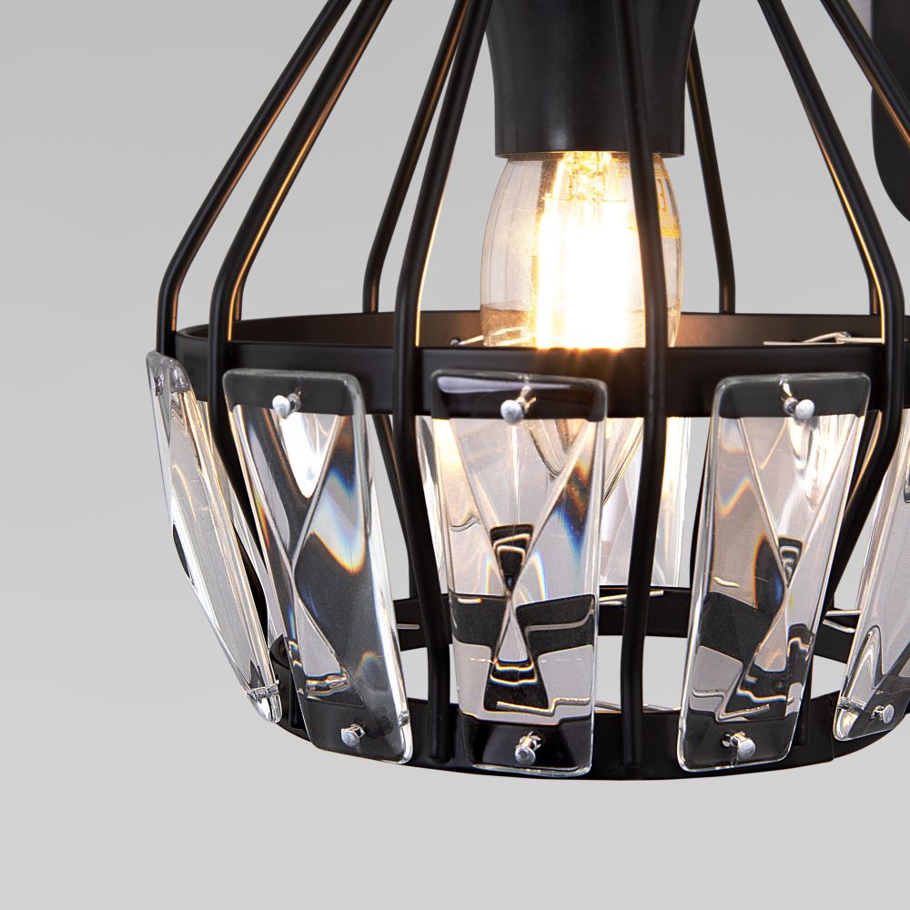 бра eurosvet lord 70075/1 черный