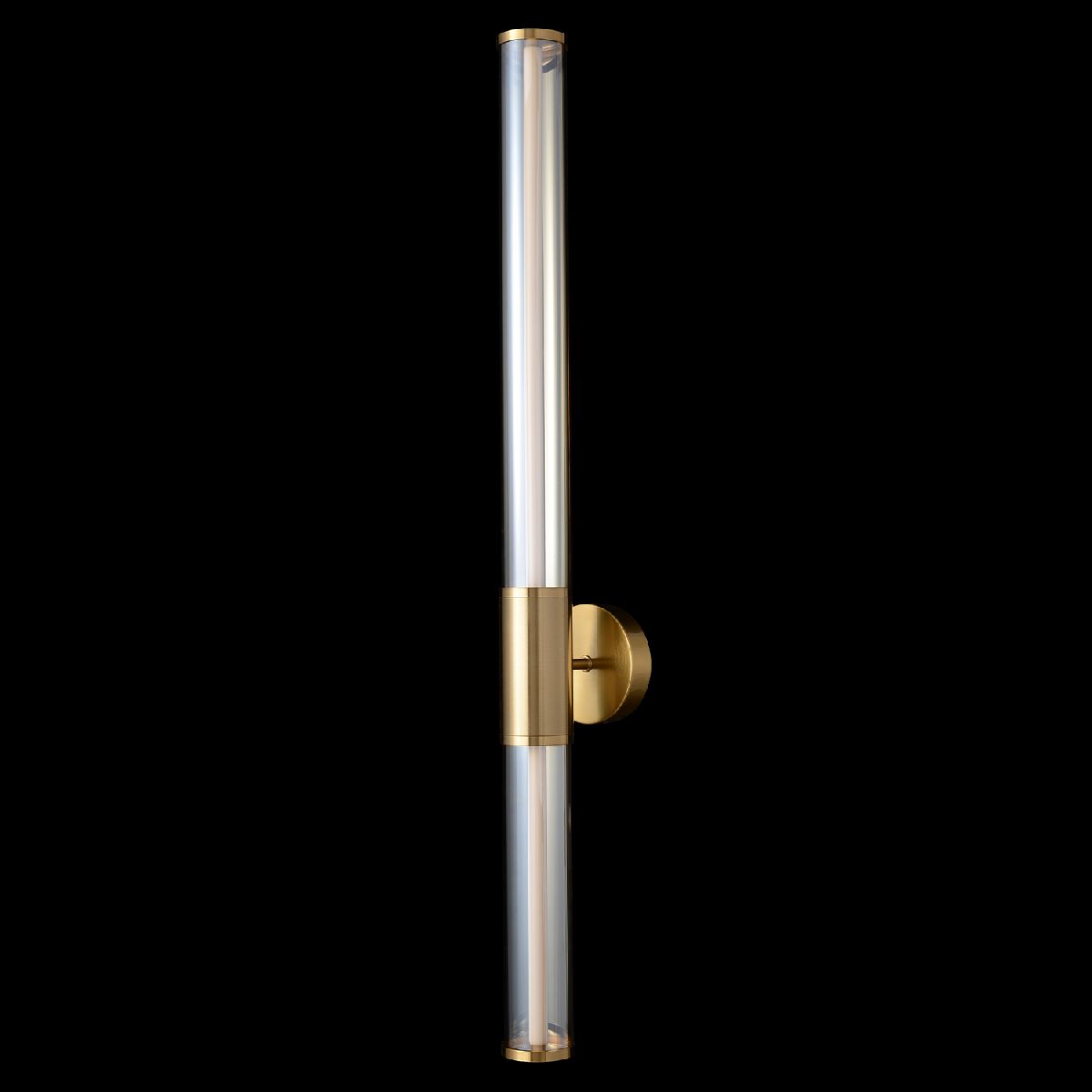 настенный светильник crystal lux lineup ap18w led brass