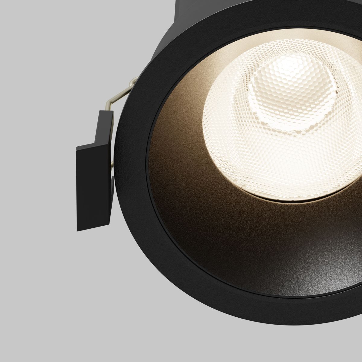 встраиваемый светильник maytoni dip dl117-15w-4k-b