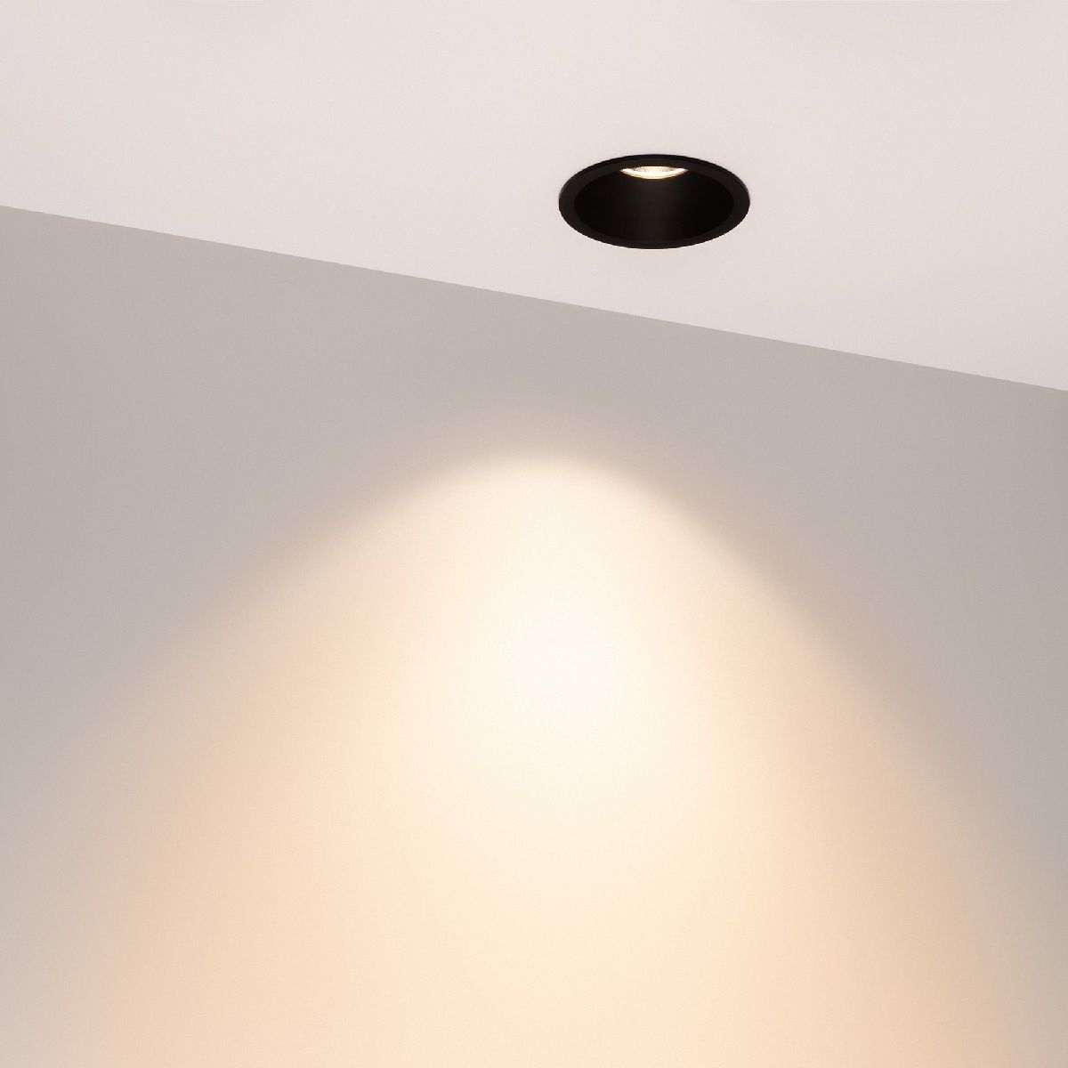 встраиваемый светильник arlight ms-harbor-r82-10w warm2700 054480