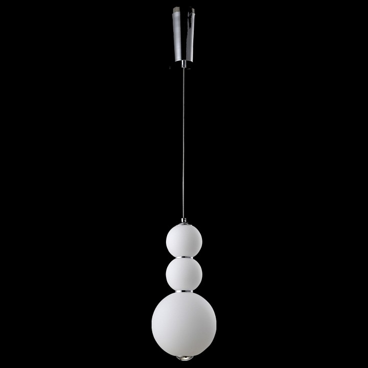 подвесной светильник crystal lux desi desi sp3 chrome/white