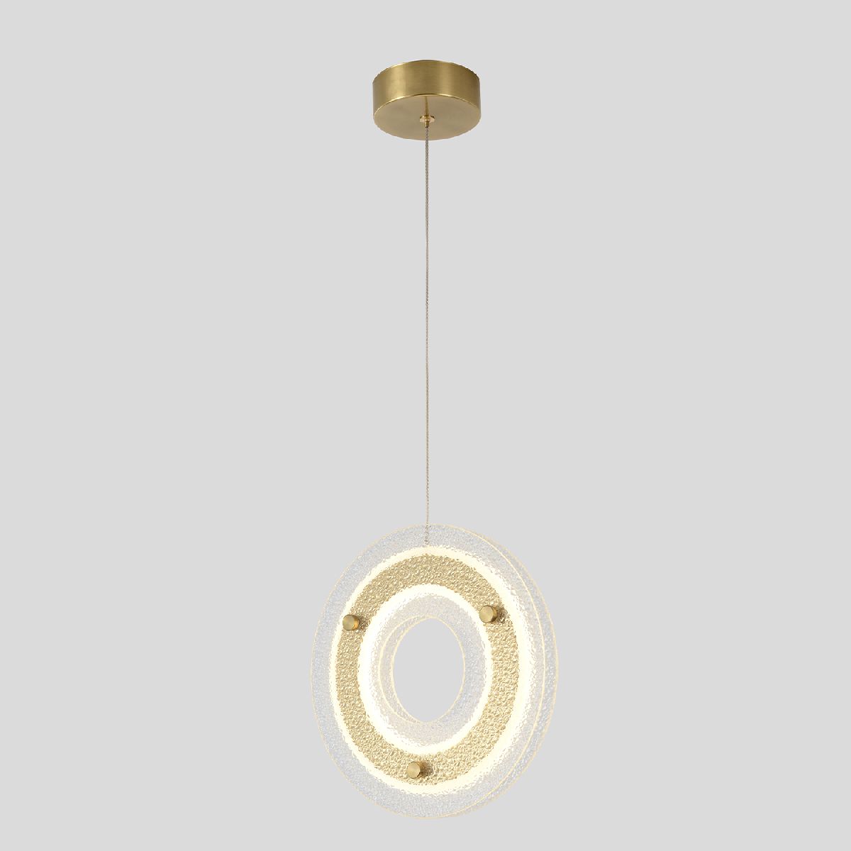 подвесной светильник crystal lux diego sp25w led brass