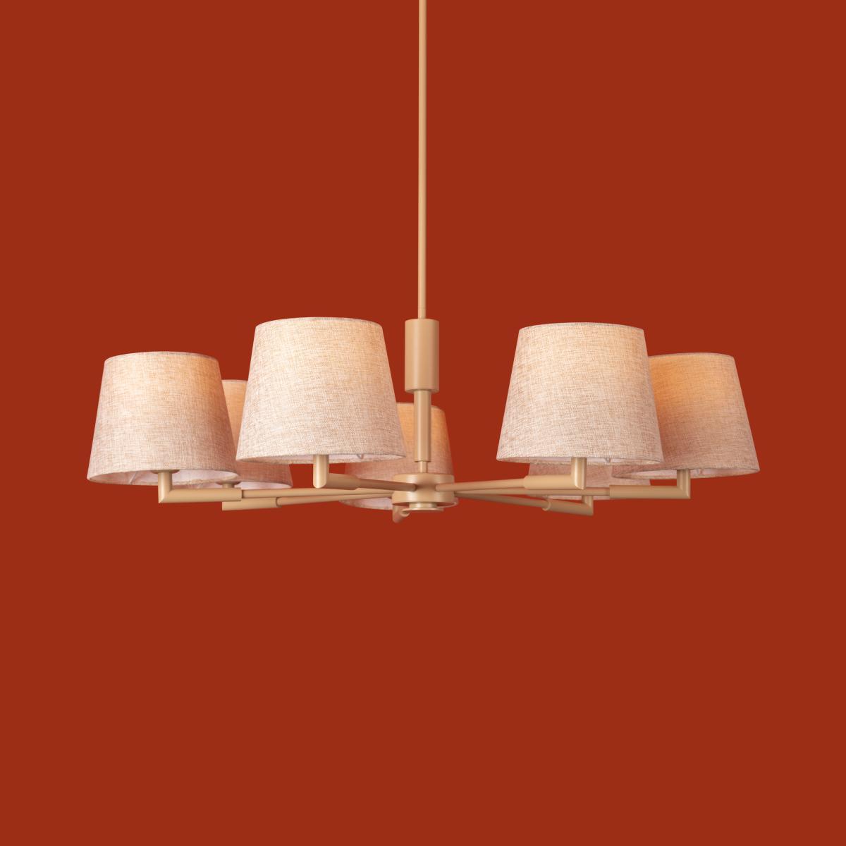 люстра на штанге freya butler fr2057pl-07bg