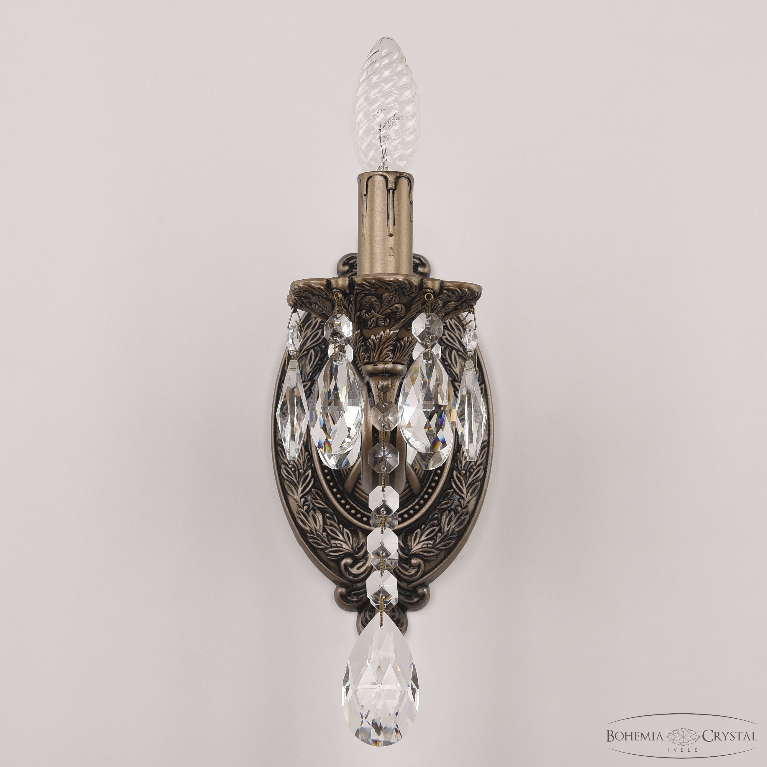 бра bohemia ivele crystal al7801b10/1/175 a sgb