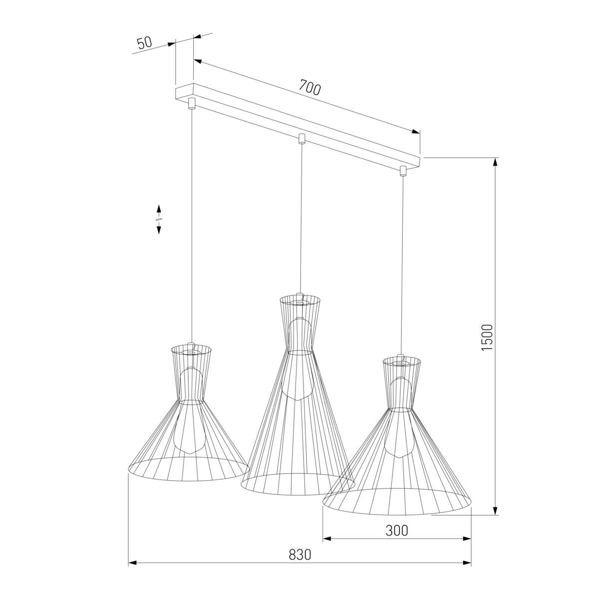 подвесной светильник tk lighting 3352 sahara