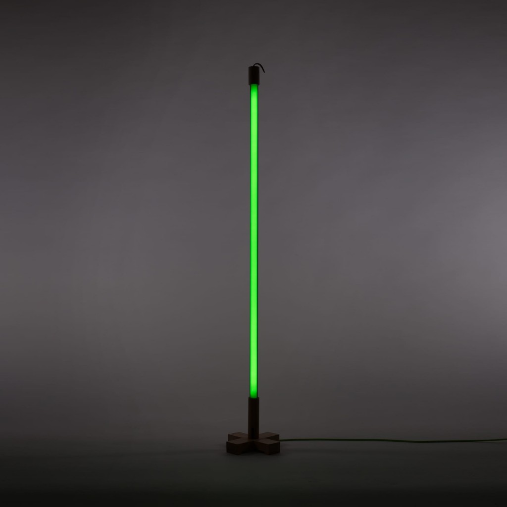 подвесной светильник linea led green seletti