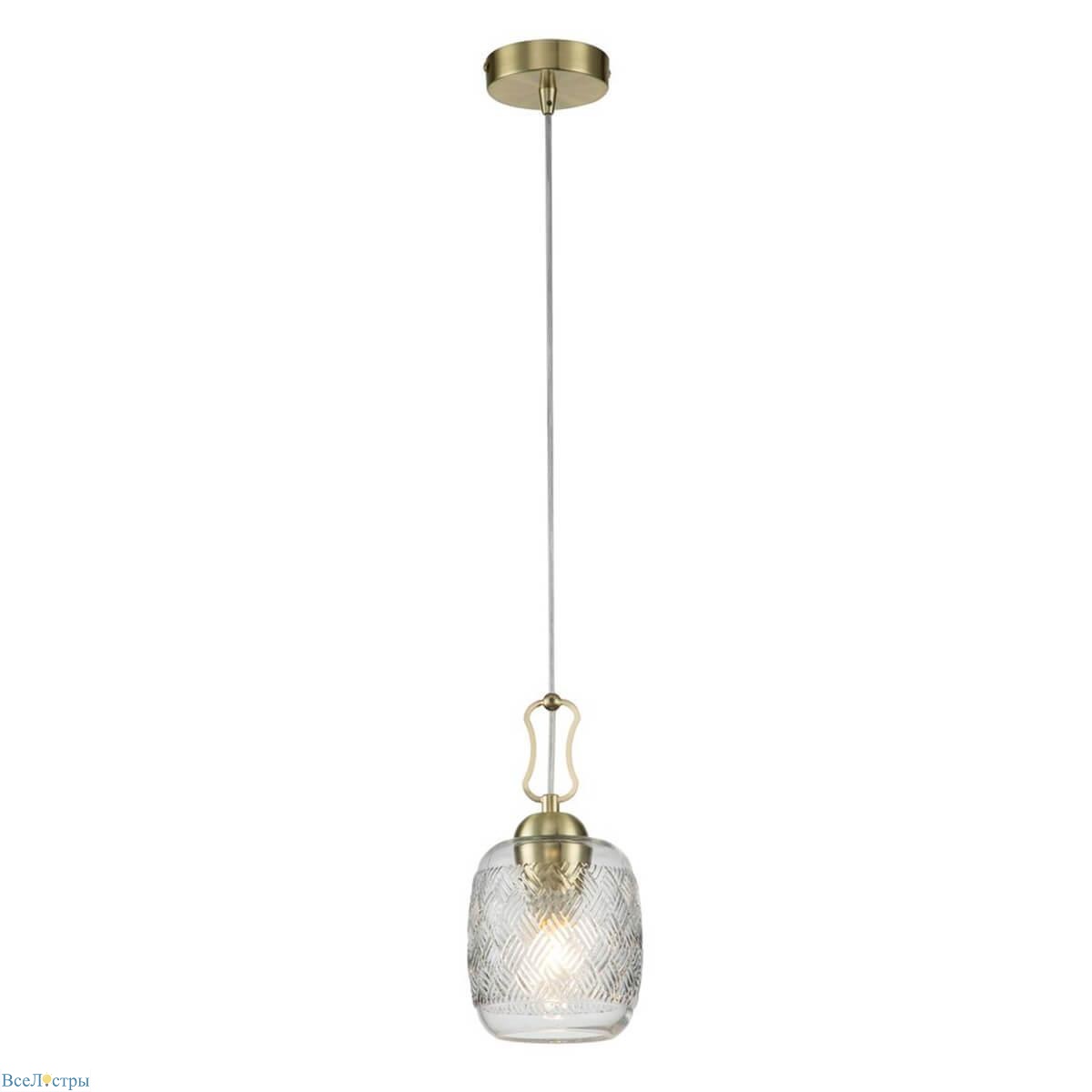 подвесной светильник indigo pizzo 13007/a/1p gold v000288