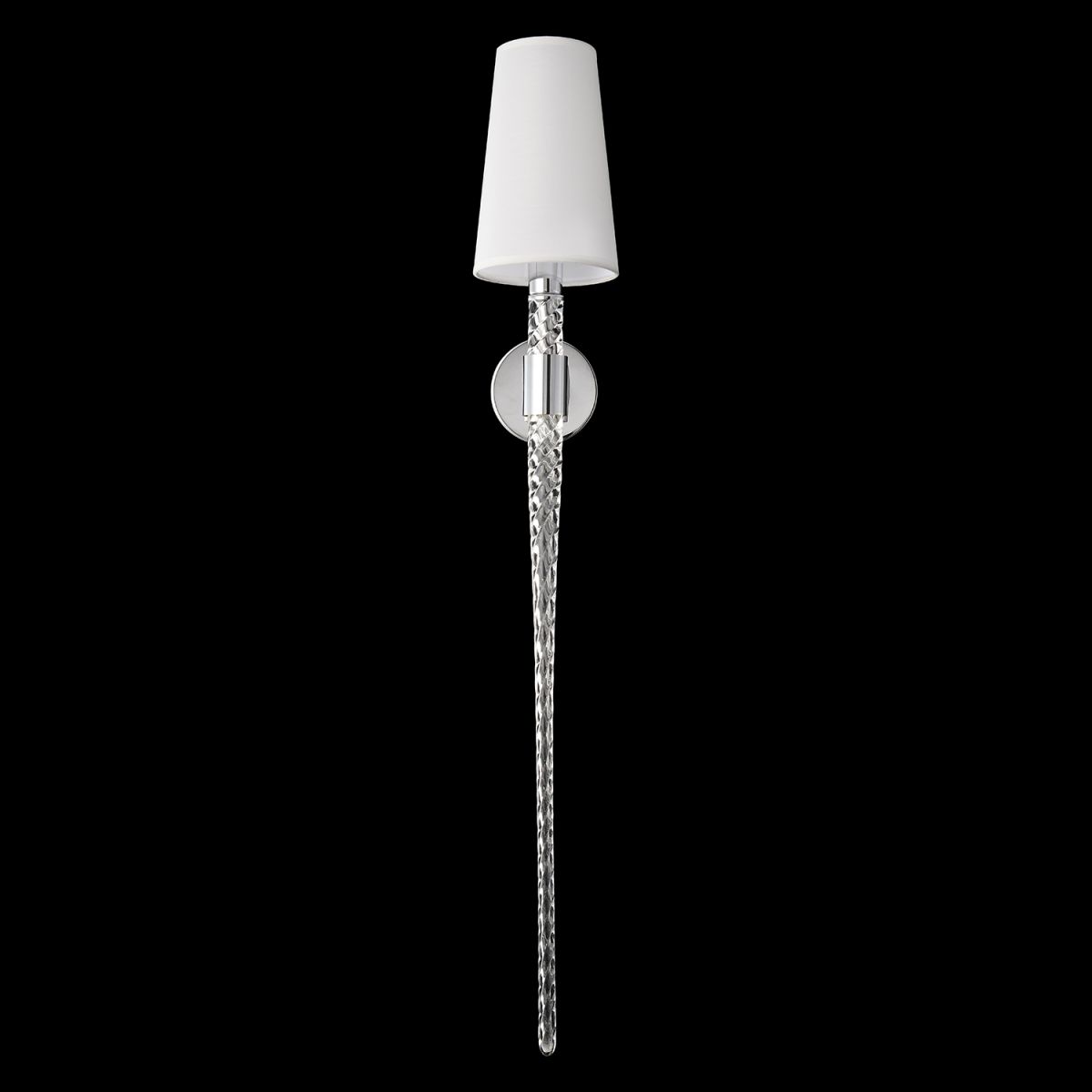 бра crystal lux luminous ap1 chrome