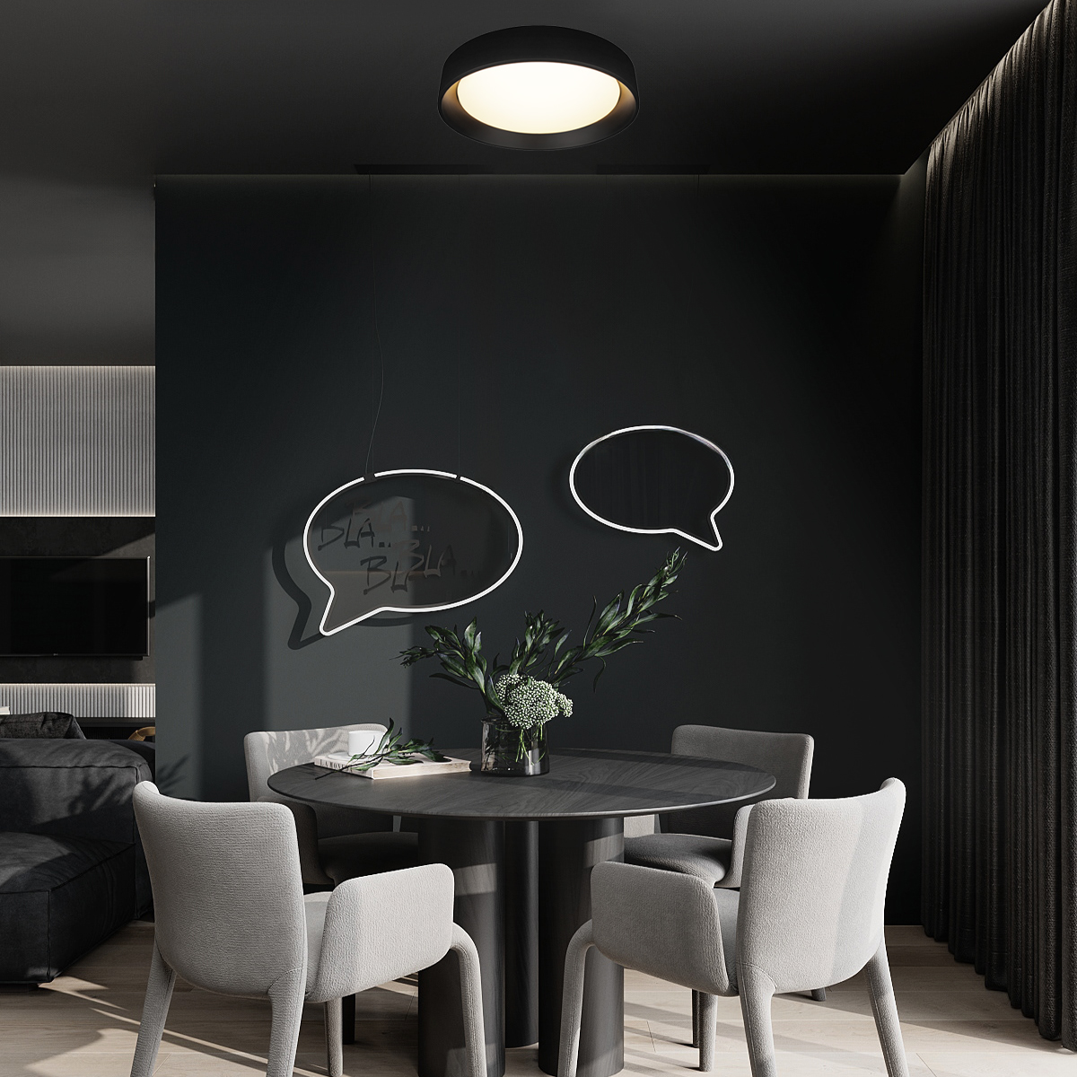 потолочный светильник loft it coin 10202 bb