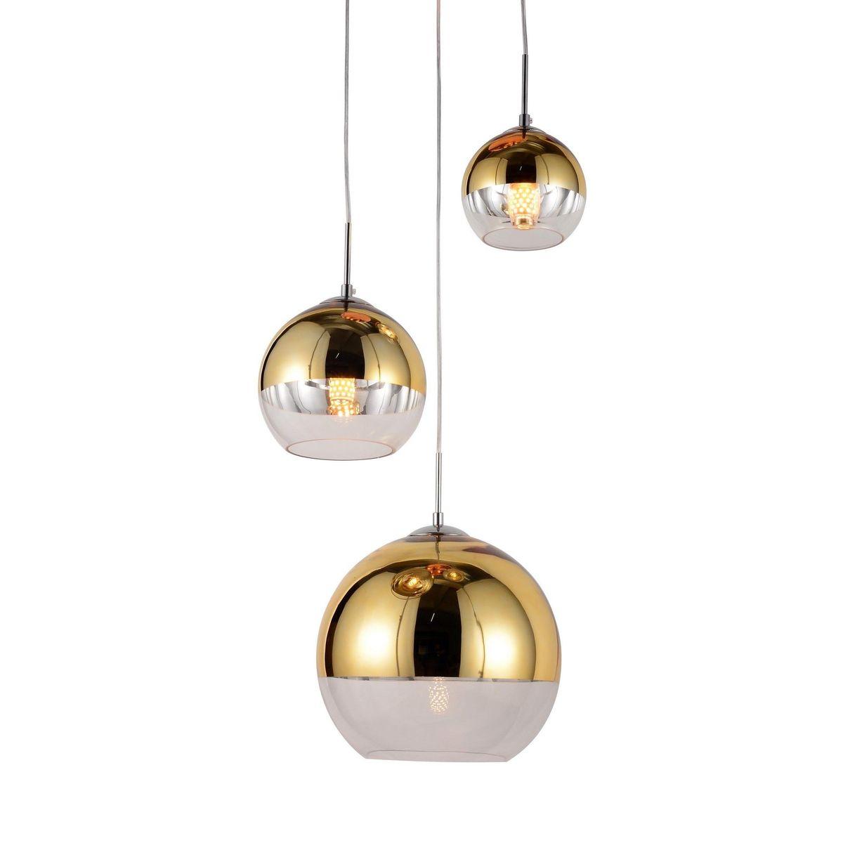 подвесная люстра lumina deco veroni ldp 1029-3 gd