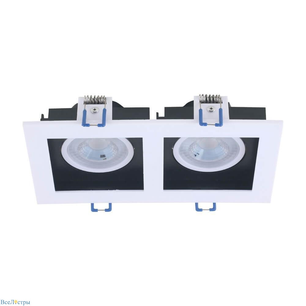 встраиваемый светильник arte lamp grado a2710pl-2wh