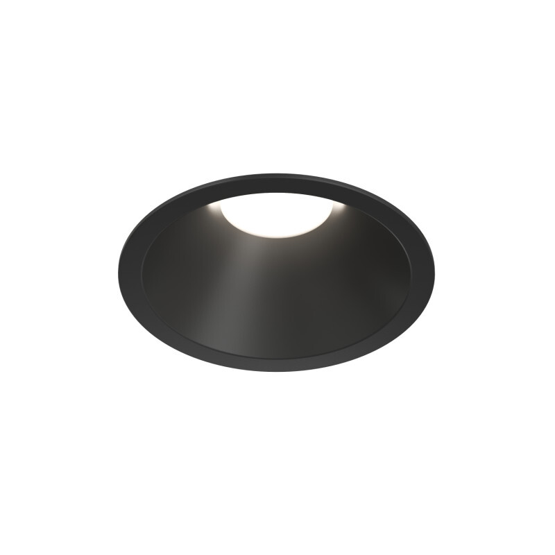 встраиваемый светильник denkirs shine glow dk2431-bk