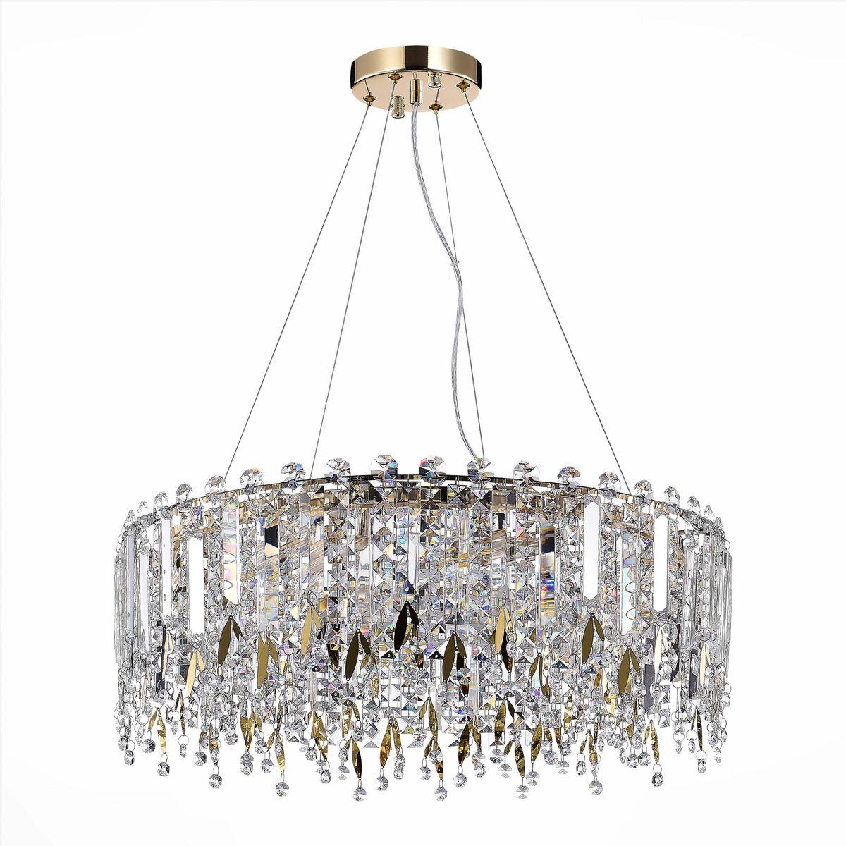 подвесная люстра st luce desio sl1655.203.08