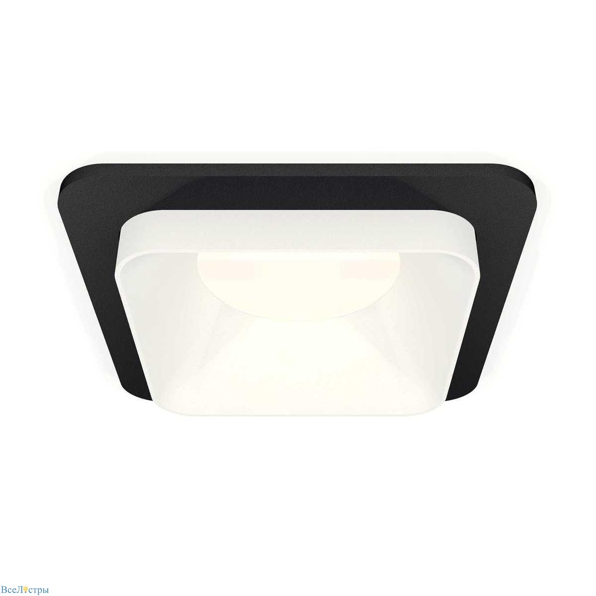 комплект встраиваемого светильника ambrella light techno spot xc (c7902, n7701) xc7902001
