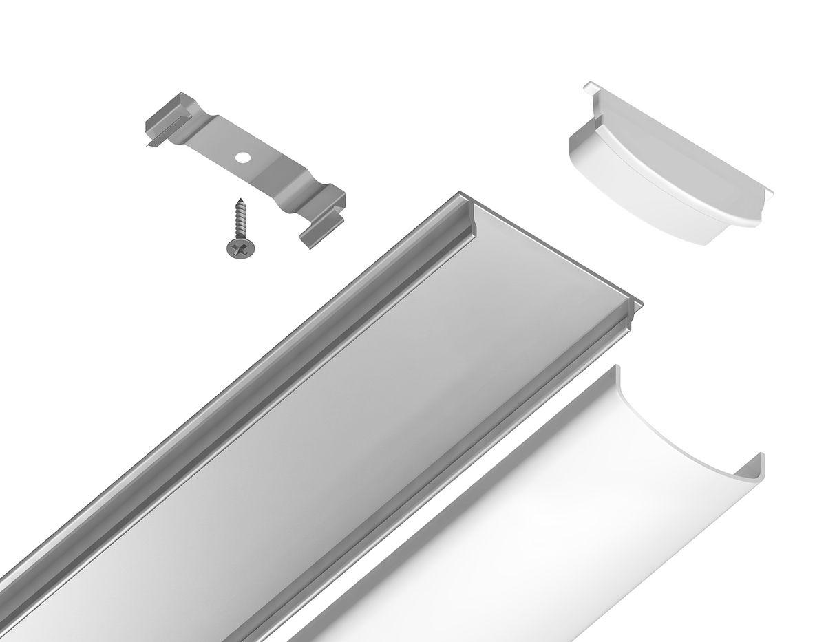 профиль с рассеивателем ambrella illumination gp1500al