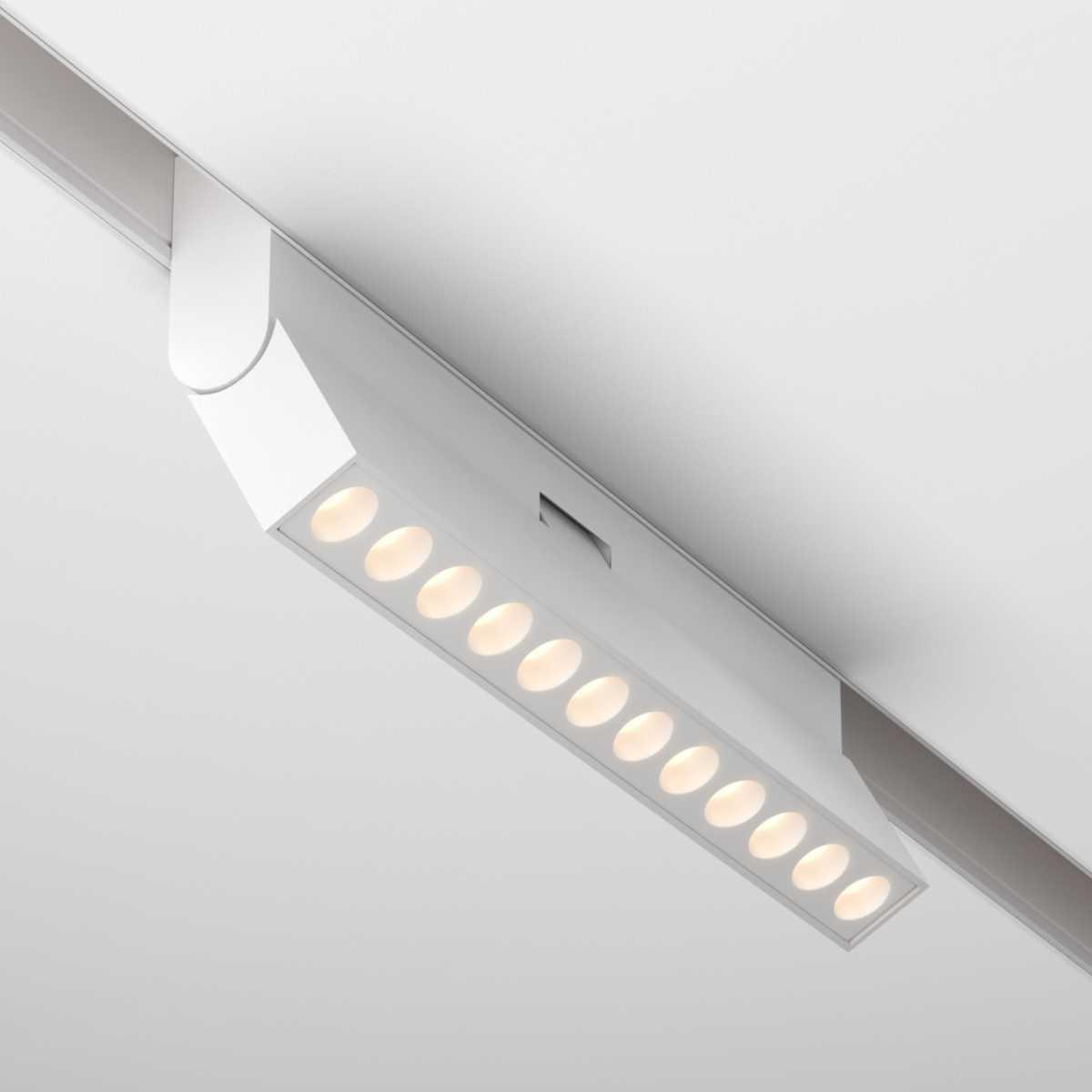 трековый светодиодный светильник maytoni technica points tr033-2-12w3k-w