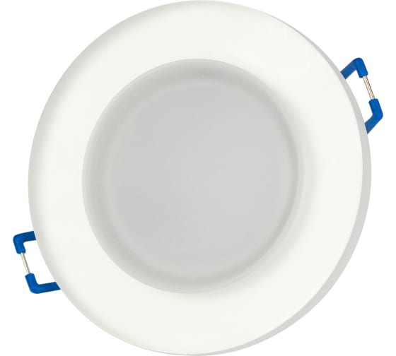 встраиваемый декоративный светильник эра dk103 wh б0058390