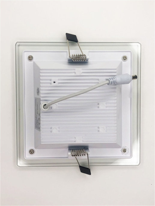 встраиваемый светильник elvan vls-705sq-6w-wh-wh