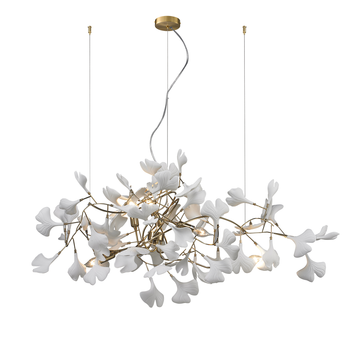 люстра delight collection 10881 10881p/l800 gold/white