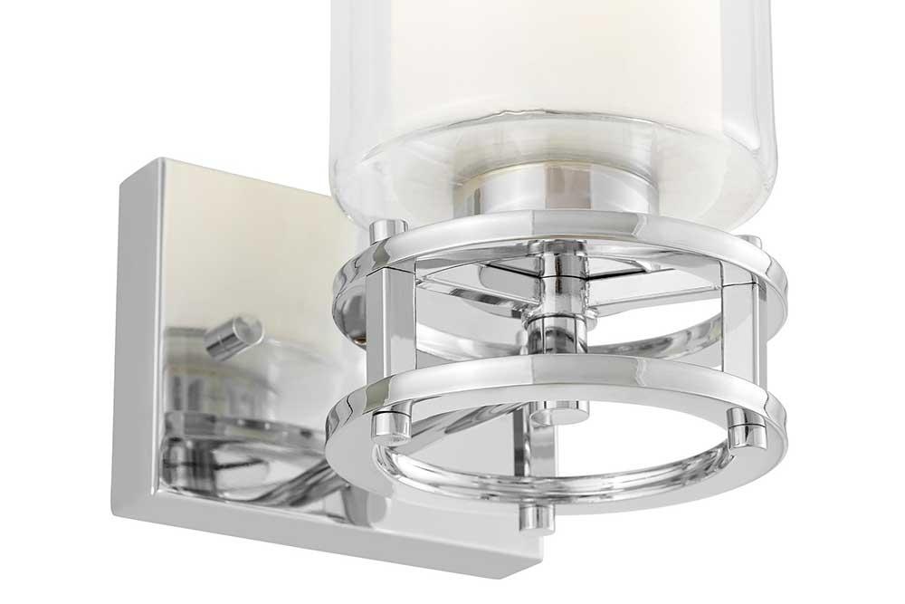 бра lumina deco marietta ldw 8025-1 chr+wt
