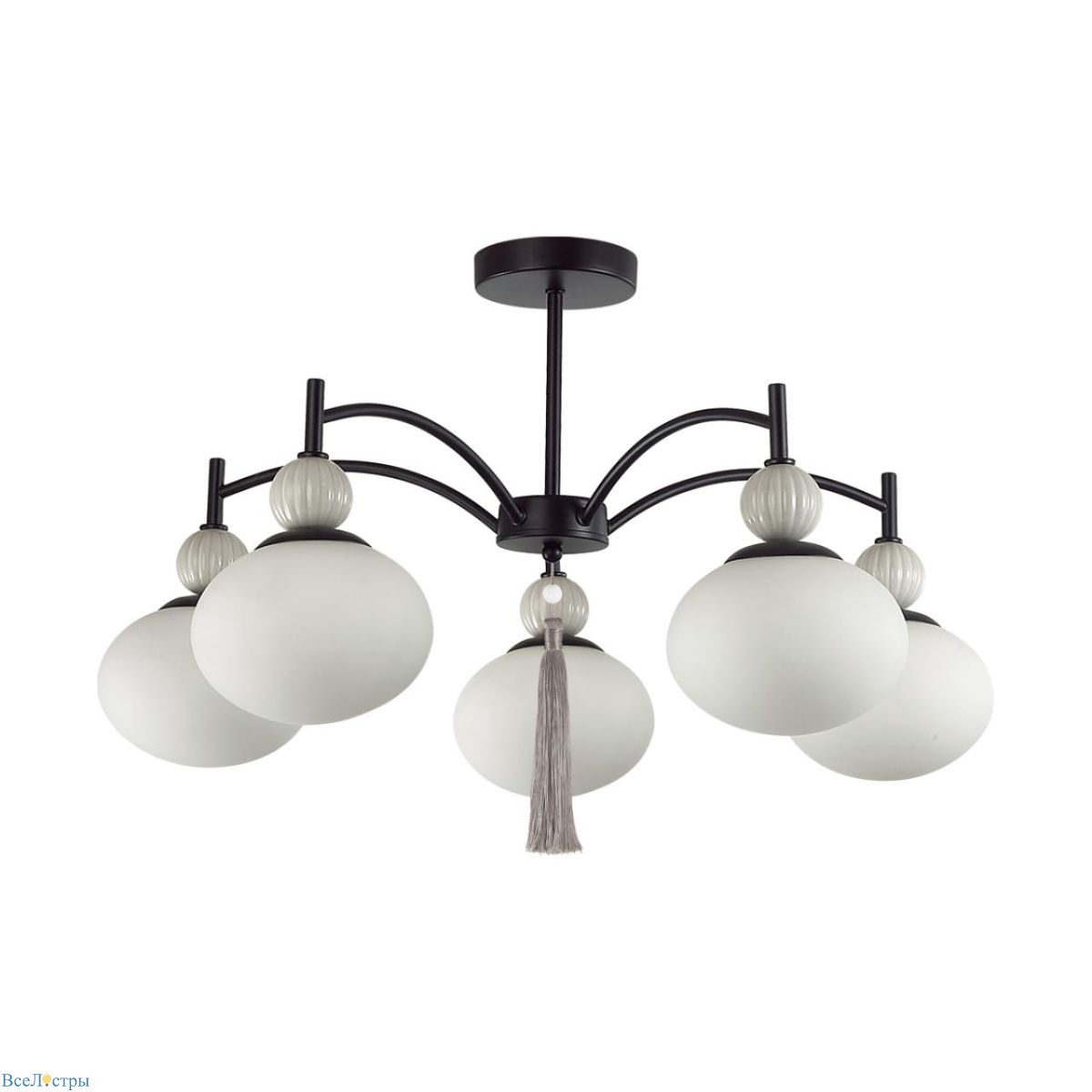 люстра на штанге lumion neoclassi gloriya 8273/5c