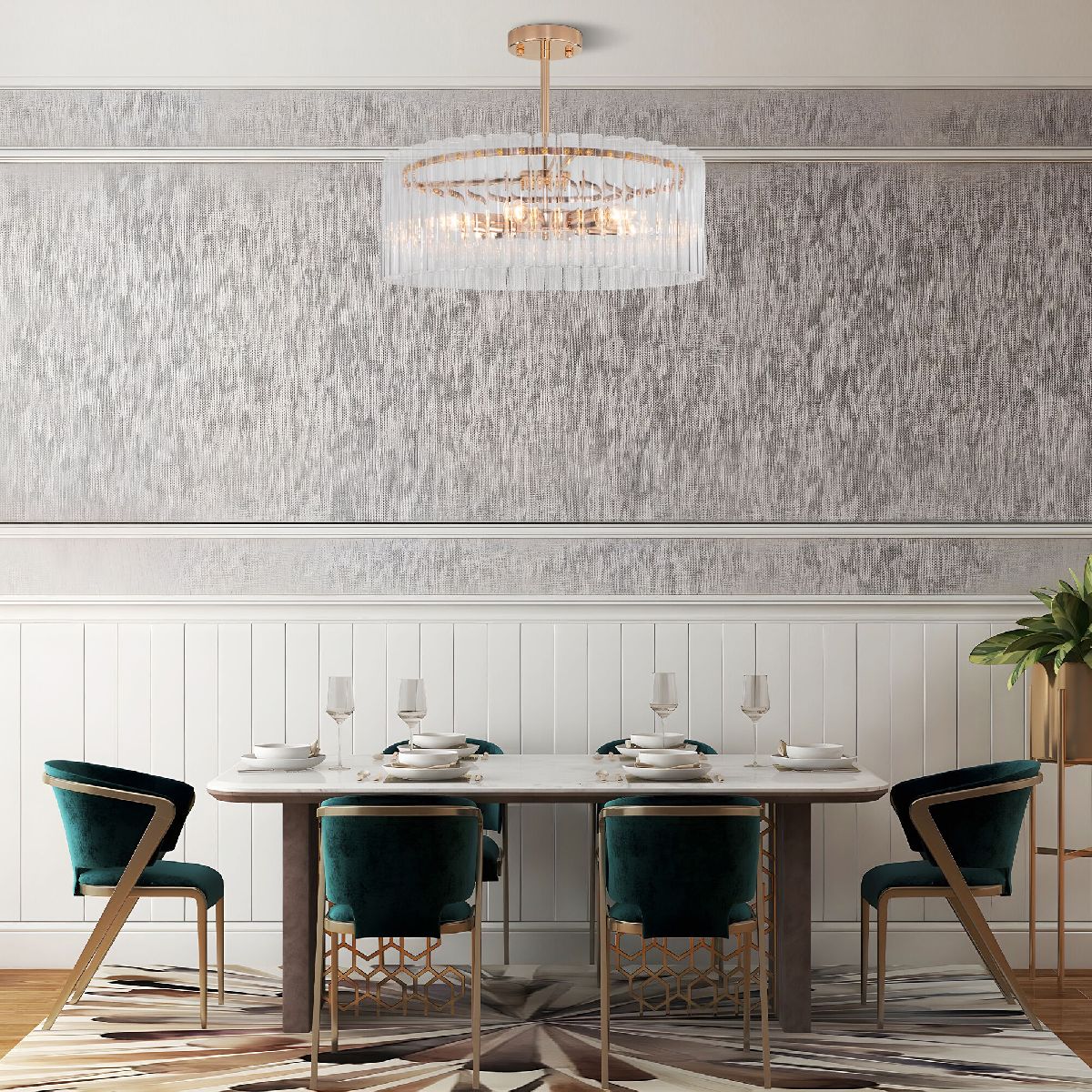 люстра на штанге bogates flamel 373/8 smart a060886