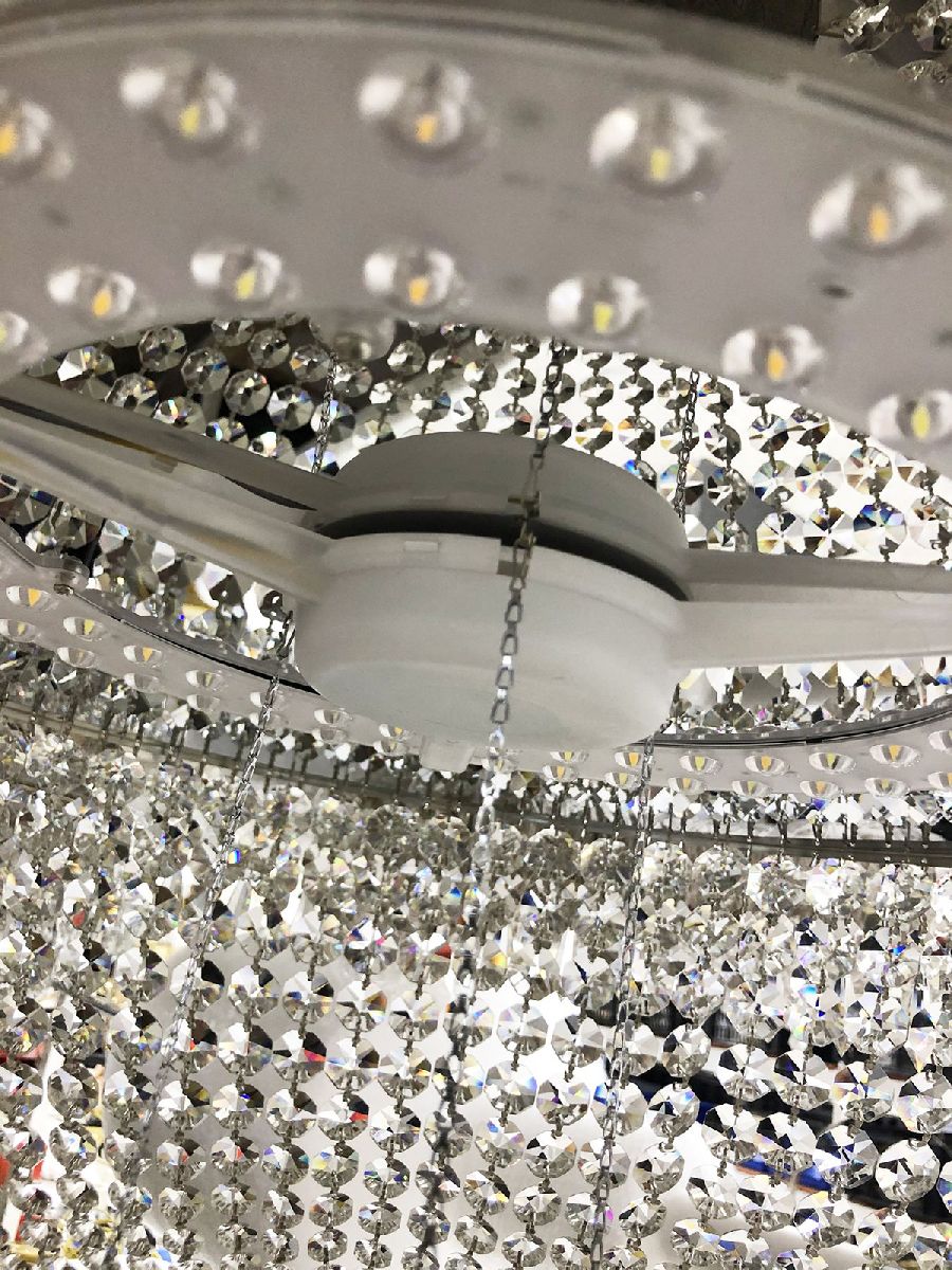 потолочный светильник bohemia ivele crystal 19321/25iv/led-dim g