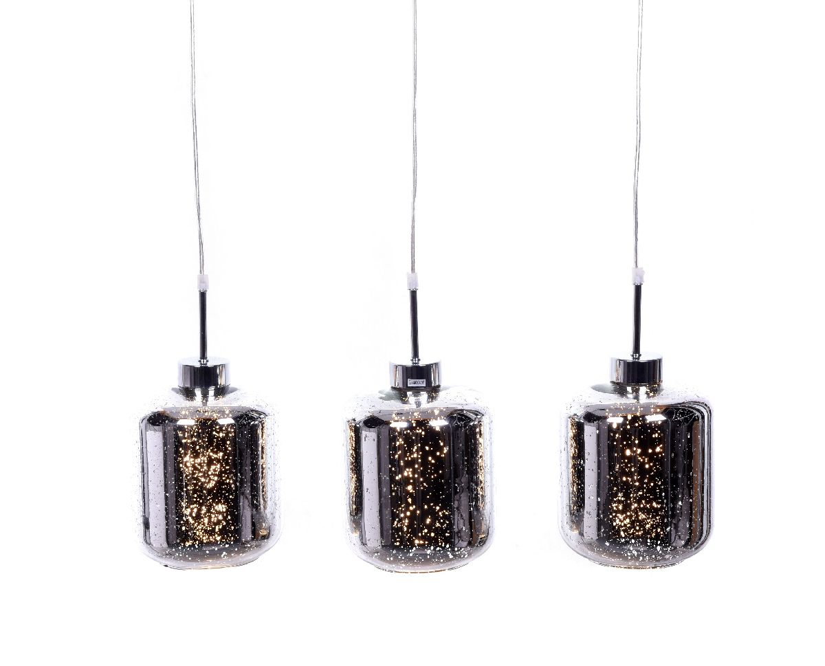 подвесной светильник lumina deco alacosmo ldp 6811-3 pr chr